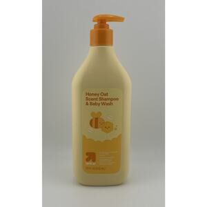 Up & Up Honey Oat Shampoo & Baby Wash, 20 fl oz -